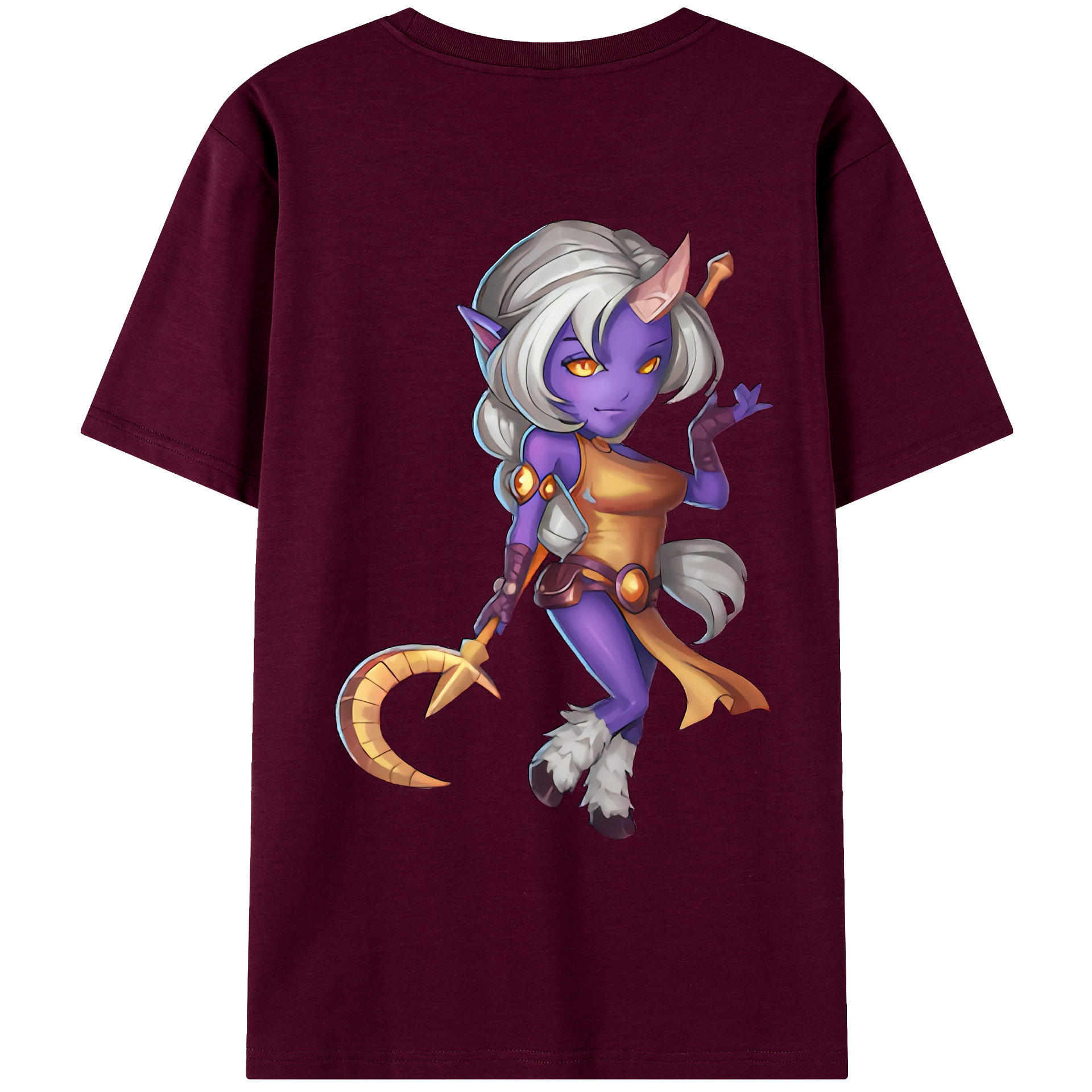 リーグ・オブ・レジェンド League of Legends LOL レディース半袖Tシャツ(バックプリント)